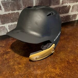 Evoshield Black and Gold Baseball Helmet